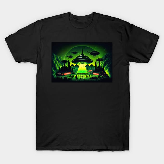 Alien Invasion Vol. 7 T-Shirt by JoeBurgett